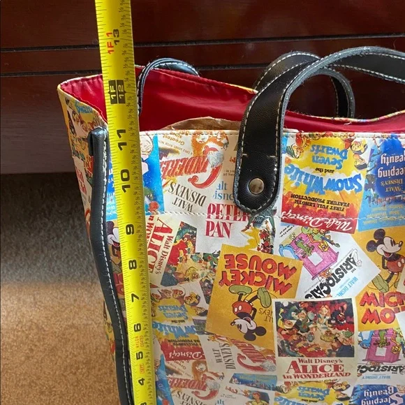 Vintage Disney Multicolor Tote Bag - Picture 3 of 7